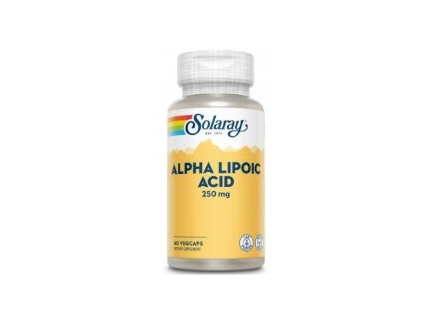 Solaray Alpha Lipoic Acid 250Mg 60Cáps
