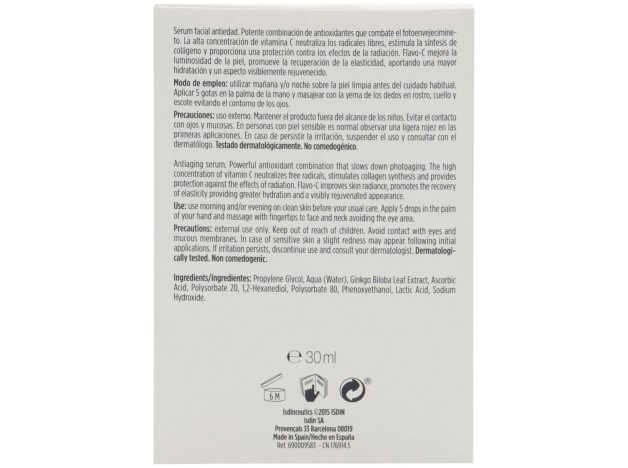 Isdin Isdinceutics Flavo-C Sérum 30Ml