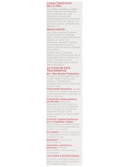 Be+ Anti-Rojeces Forte Zonas Localizadas, 30 Ml