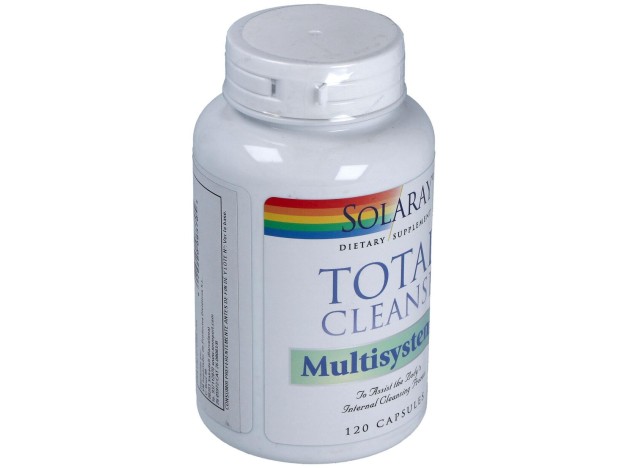 Solaray Total Cleanse Multisystem 120Cáps
