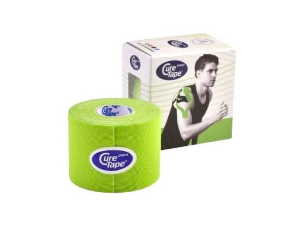 Cure Tape Sports Verde Vendaje Neuromusc(5Cm X 5M)