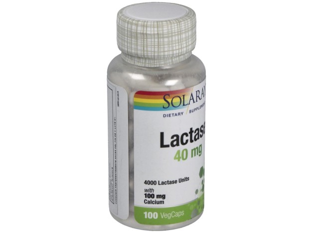 Solaray Lactase 40Mg 4000Fcc 100Caps
