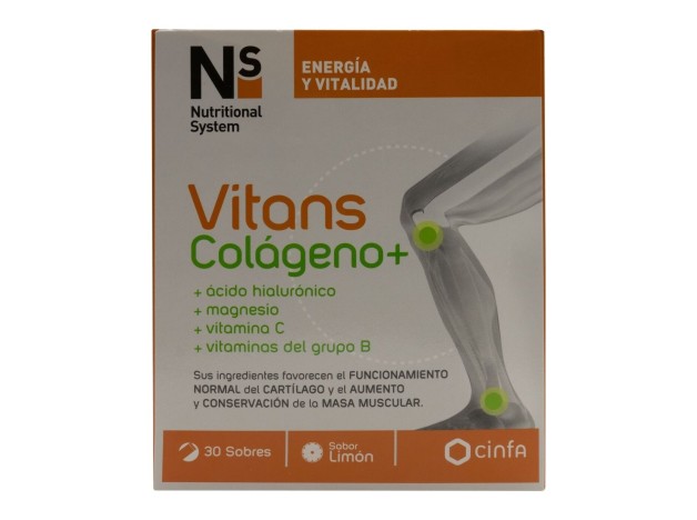 Ns Vitans Colageno+ Limon 30 Sobres
