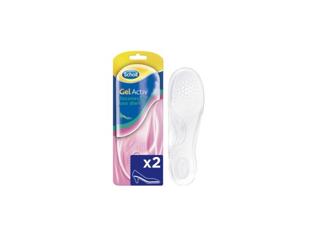 Scholl Gelactiv Tacón Diario, 1 Par