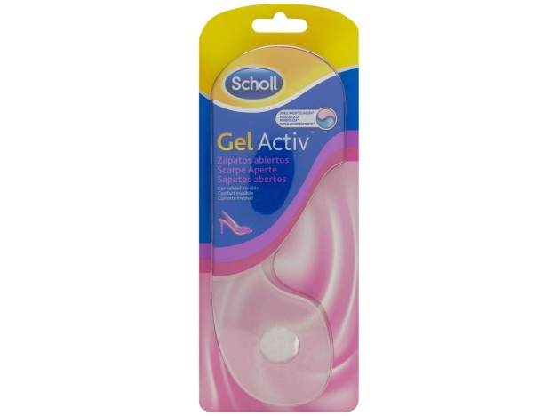 Scholl Plantilla Gelactiv Zapatos Abiertos, 1 Par