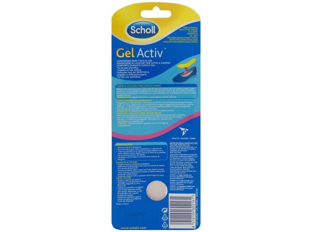 Scholl Gelactiv Zapato Plano, 1 Par