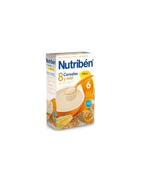 Nutribén 8 Cereales Y Miel Fibra, 600 G