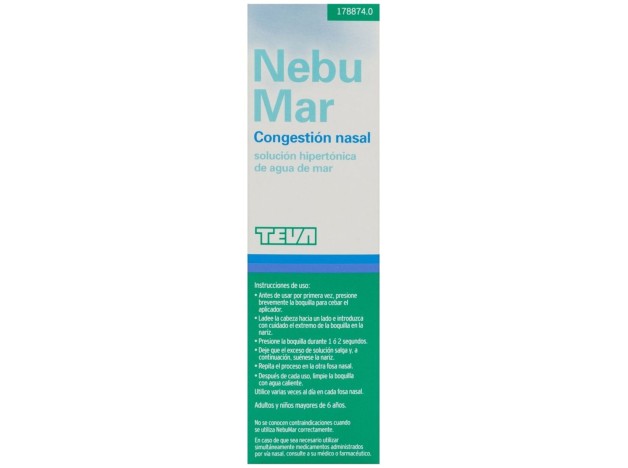 Nebumar Congestión Nasal Solución Salina 100Ml