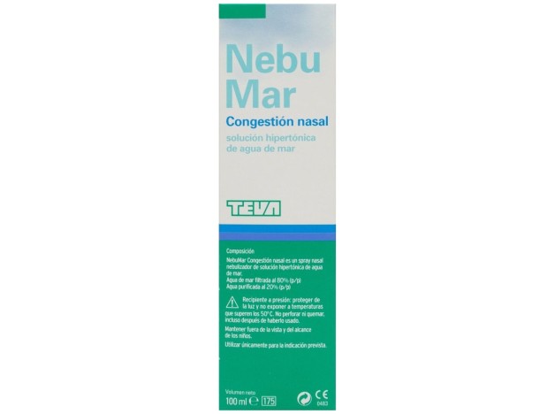 Nebumar Congestión Nasal Solución Salina 100Ml