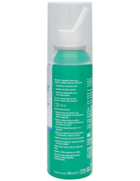 Nebumar Congestión Nasal Solución Salina 100Ml