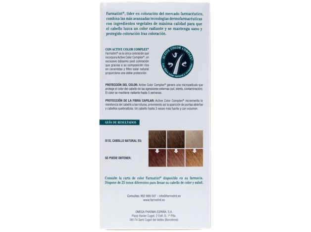Farmatint Gel Coloración Permanente 8R-Rubio...
