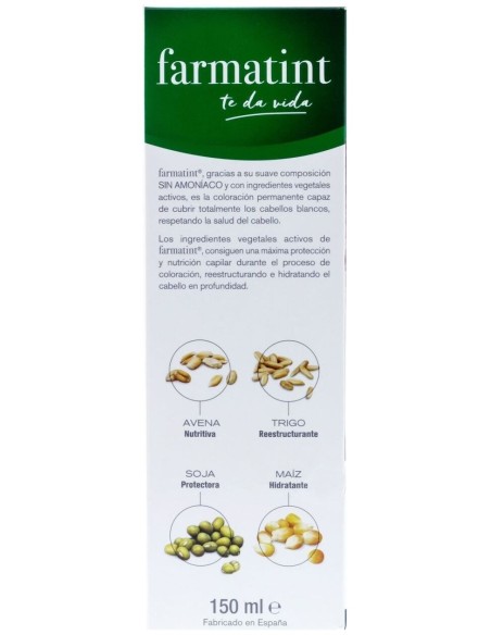 Farmatint Gel Coloración Permanente 5M-Castaño Claro Caoba 5 U