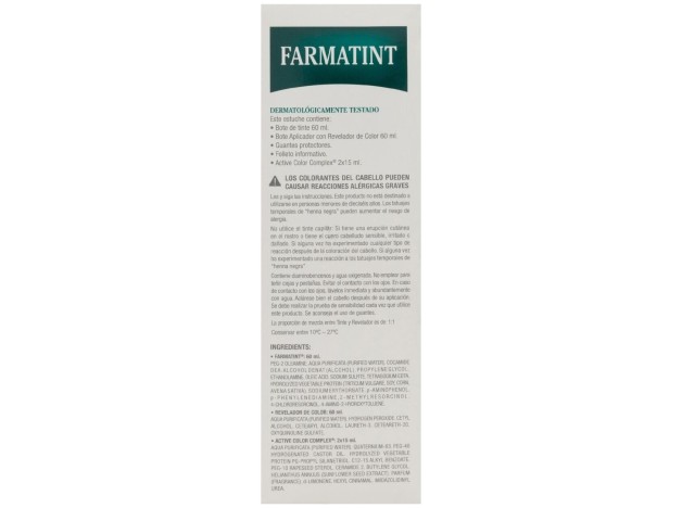 Farmatint Gel Coloración Permanente 8D-Rubio...