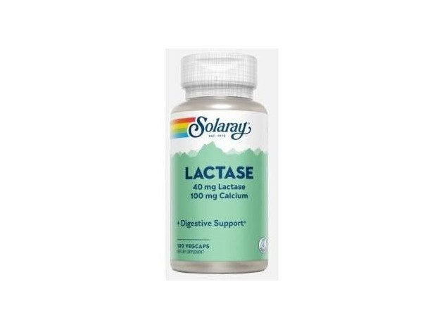 Solaray Lactase 40Mg 4000Fcc 100Caps
