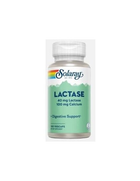 Solaray Lactase 40Mg 4000Fcc 100Caps
