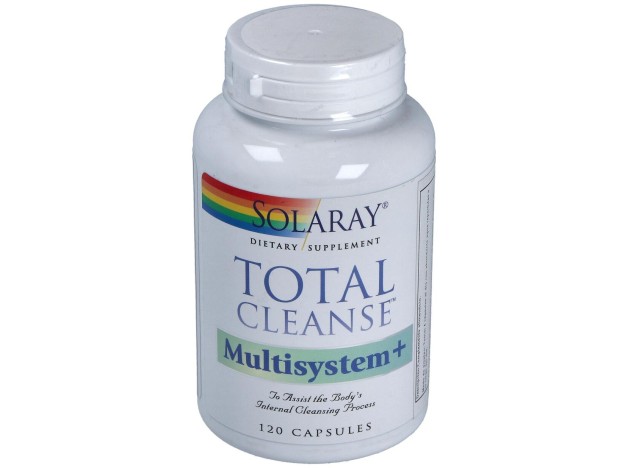 Solaray Total Cleanse Multisystem 120Cáps