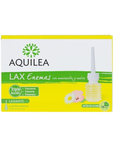 Aquilea Lax Enemas, 6 Uds