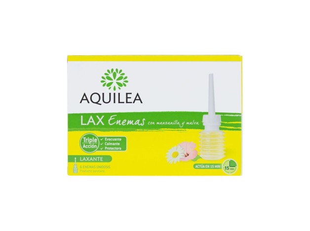Aquilea Lax Enemas, 6 Uds