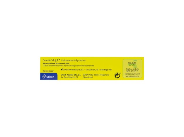 Aquilea Lax Enemas, 6 Uds
