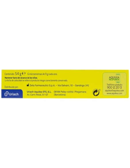 Aquilea Lax Enemas, 6 Uds