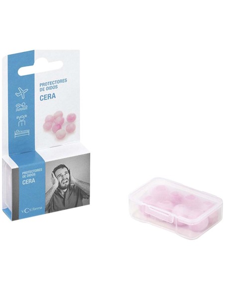 Vcs Tapones De Oídos De Cera, 8 Uds
