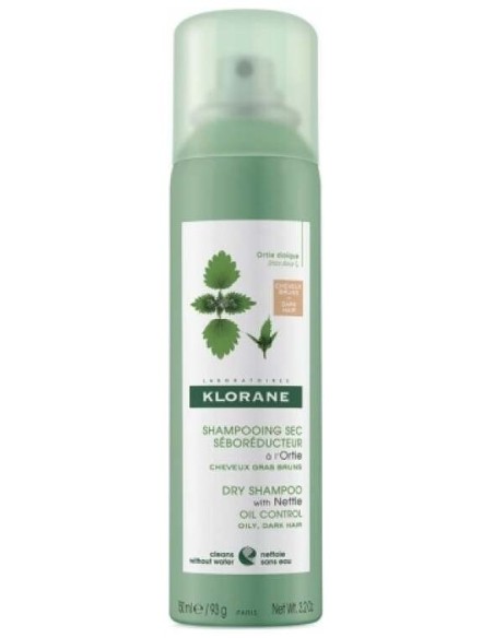 Klorane Champú Seco A La Ortiga Color Natural 150 Ml