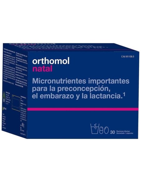 Orthomol Natal 30Dosis Granulado+Caps.