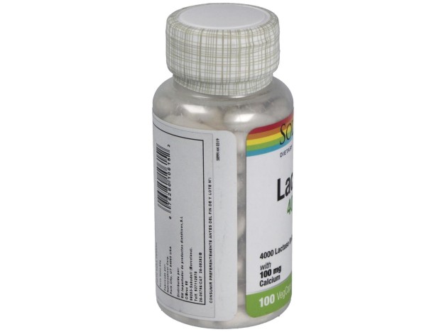 Solaray Lactase 40Mg 4000Fcc 100Caps