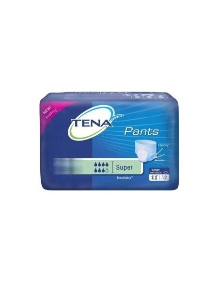 Tena Pants Orina Ligera Super Talla G, 12 Uds