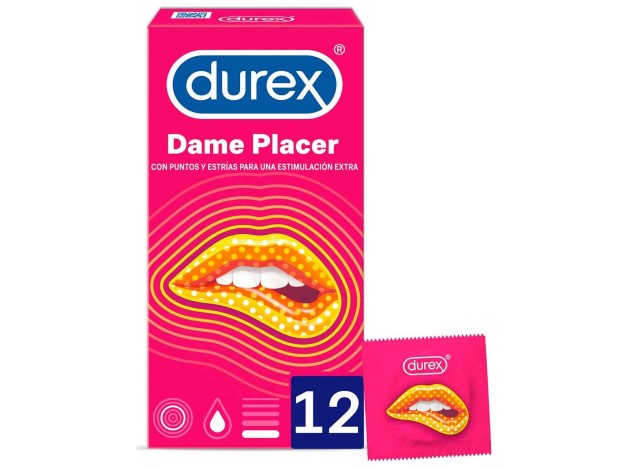 Durex Dame Placer Preservativos 12Uds