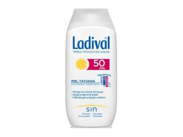 Ladival Fotoprotector Pieles Tatuadas Spf50+ 200Ml