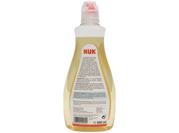 Nuk Detergente Para Biberones Y Tetinas 500Ml