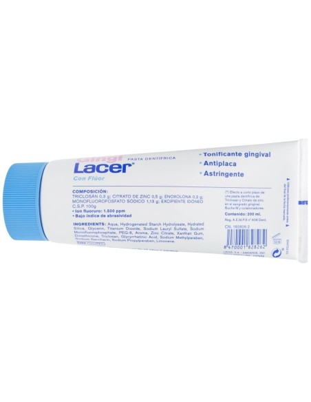Lacer Gingilacer Encías Delicadas Pasta Dentífrica 200Ml