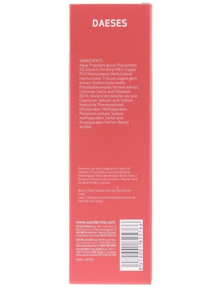 Sesderma Daeses Gel Reafirmante De Cuello, 50 Ml