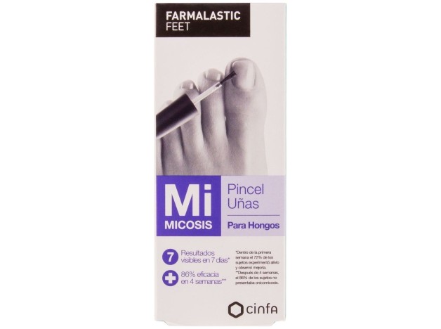 Farmalastic Micosis Pincel De Uñas Para Hongos,...