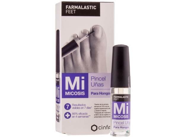 Farmalastic Micosis Pincel De Uñas Para Hongos,...