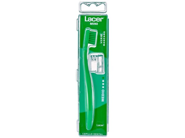 Lacer Mini Cepillo Dental Adulto Dureza Media,...