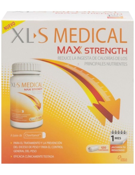 Xls Medical Max Strength Comprimidos, 120 Comprimidos