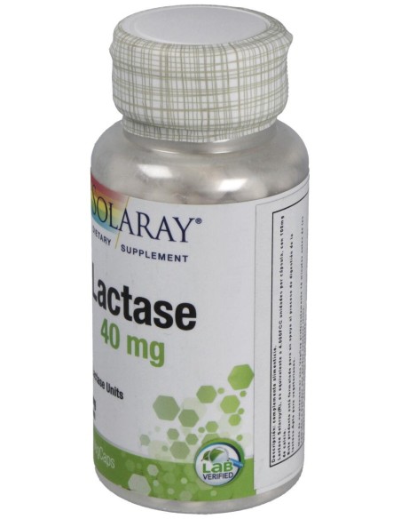Solaray Lactase 40Mg 4000Fcc 100Caps