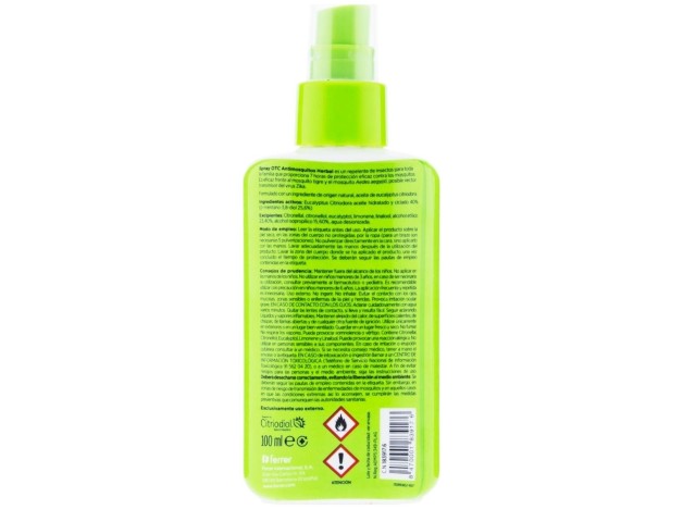 Otc Herbal Spray Repelente De Insectos 100Ml