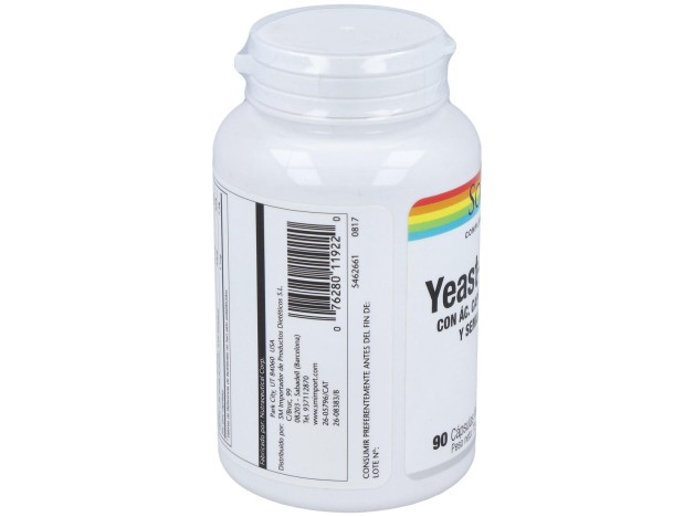 Solaray Yeast Cleanse 90Cáps