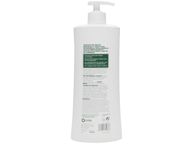 Be+ Anticaída Champú Fortalecedor, 500 Ml