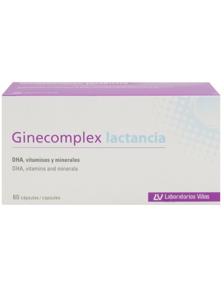 Laboratorios Viñas Ginecomplex Lactancia 60 Caps