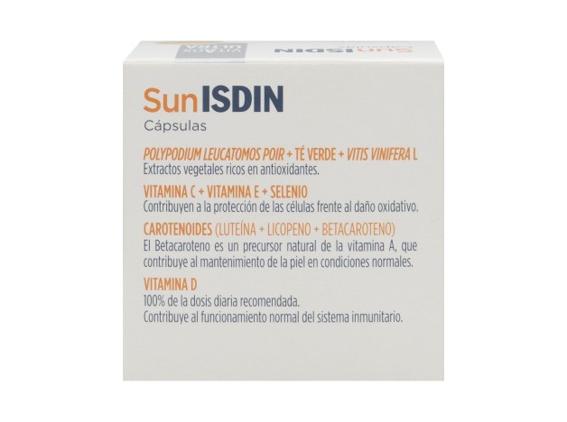 Isdin Sunisdin Oral, 30 Cápsulas