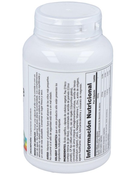 Solaray Yeast Cleanse 90Cáps