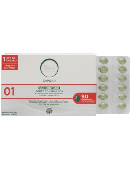 Be+ Capilar Uso Continuo Forte Comprimidos 90Comp