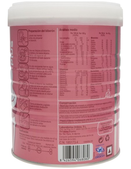 Blemil Plus Forte 2, 800 G