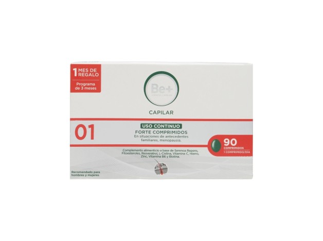 Be+ Capilar Uso Continuo Forte Comprimidos 90Comp