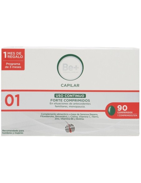 Be+ Capilar Uso Continuo Forte Comprimidos 90Comp