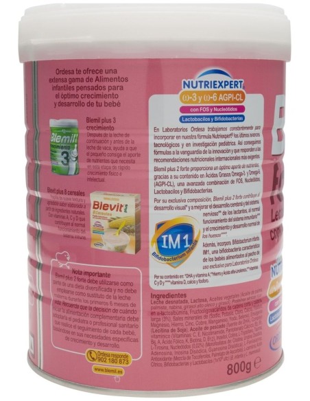 Blemil Plus Forte 2, 800 G